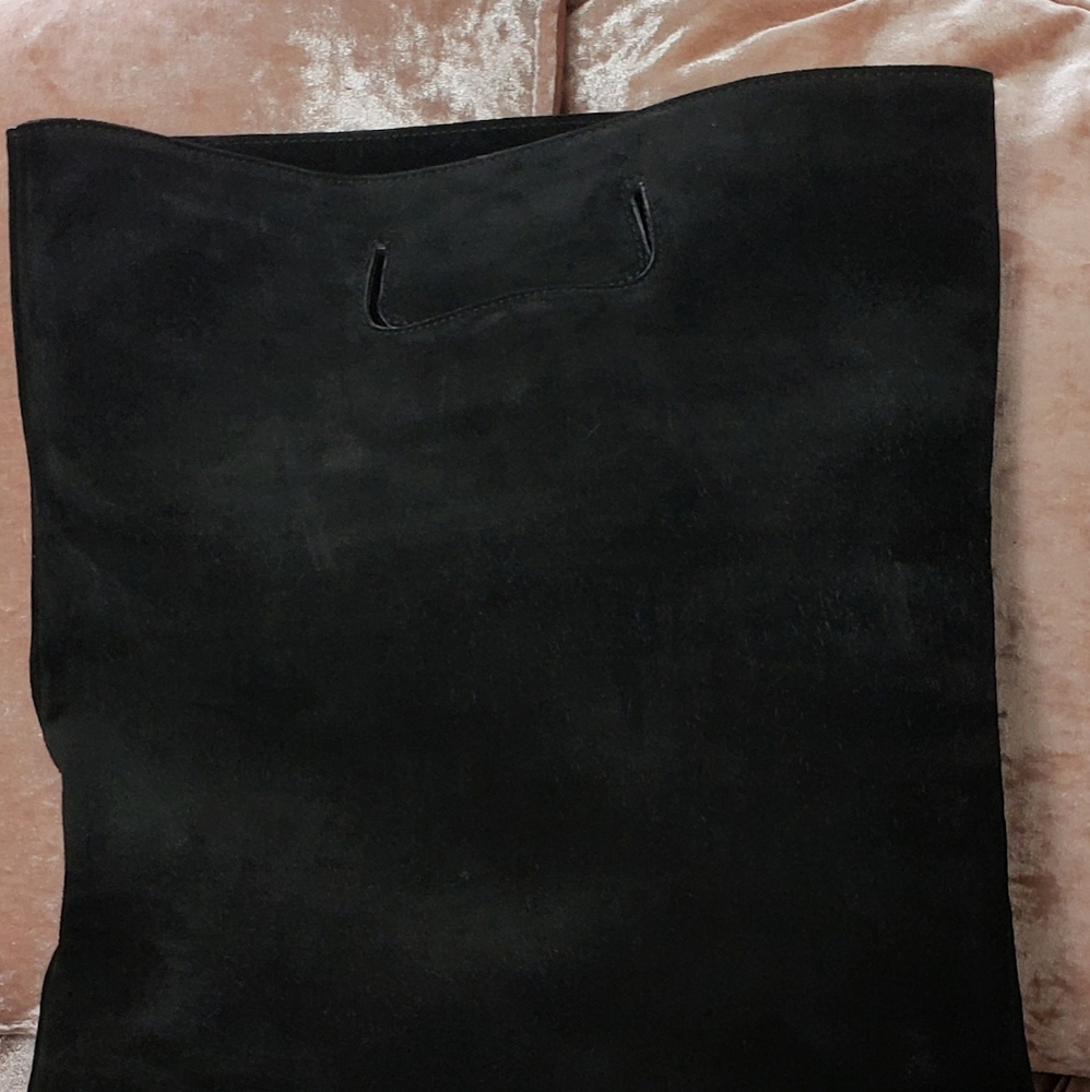 Vintage Suede Gucci Tote